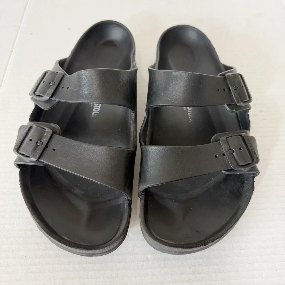 Birkenstock Arizona Essentials EVA Mens Black Waterproof Sandal Sz 46 EU 13 Wide